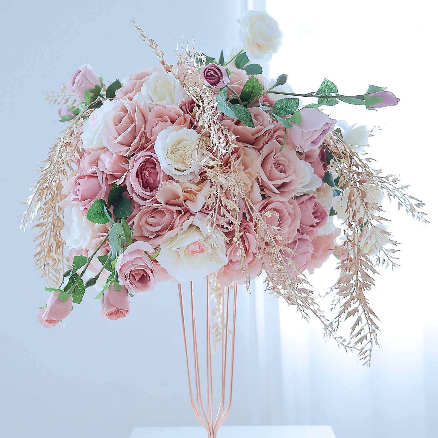 FL-060 Rose Ball flower ball wedding decoration rose centerpieces for wedding table flower arrangement wedding table centerpieces