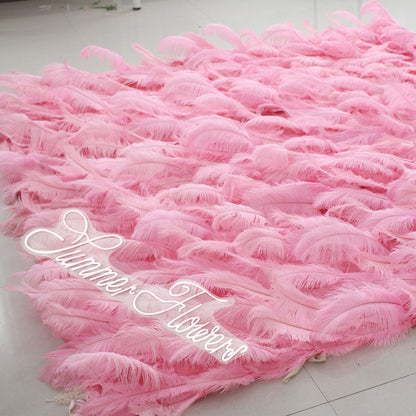 Summer Flower:CB-164-2 8ft*8ft Cloth Back Artificial Flower Wall Backdrop