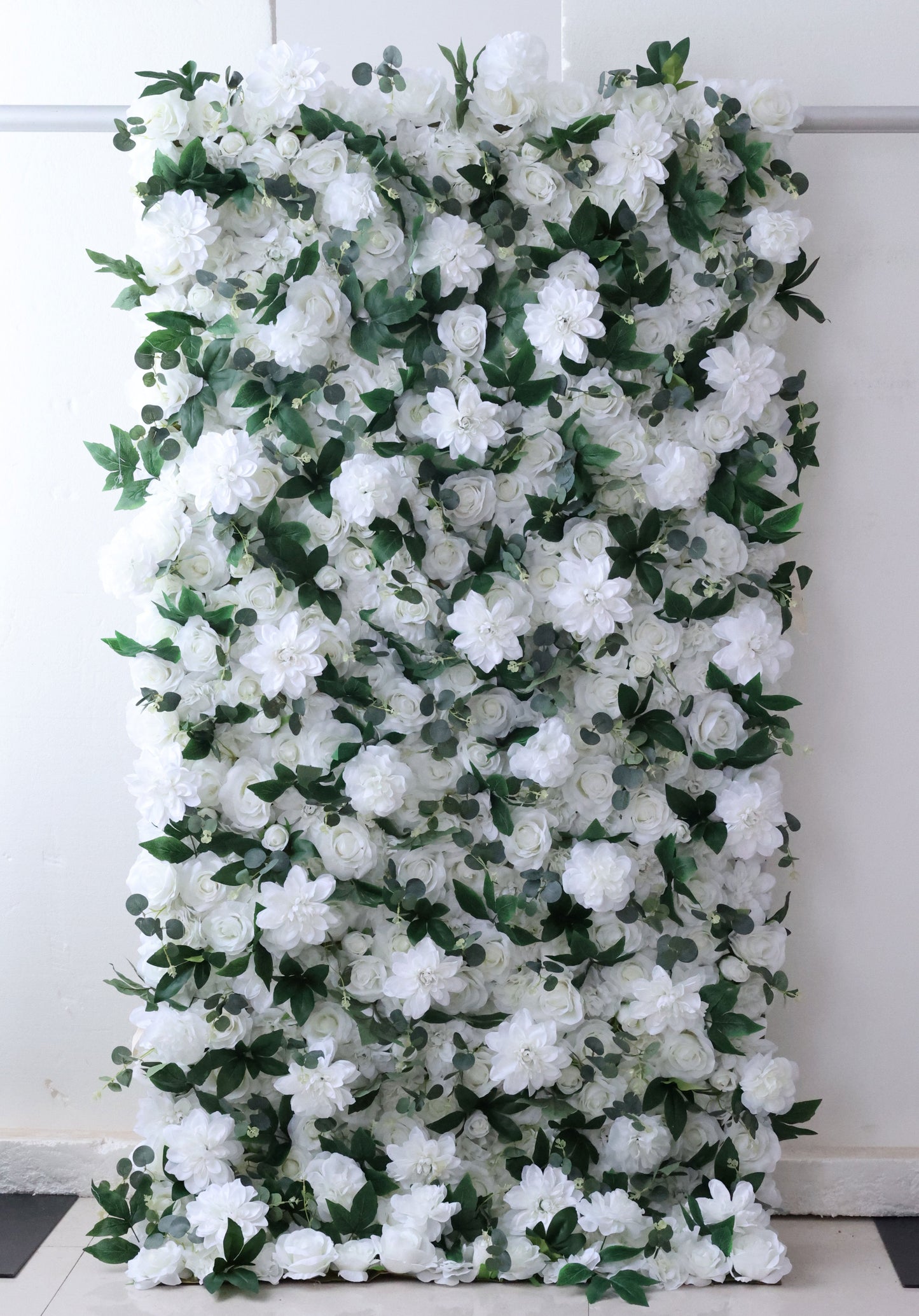 Summer Flower CB-333 8ft*8ft Cloth Back Artificial Flower Wall Roll up Fabric background