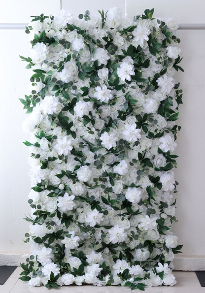 Summer Flower CB-333 8ft*8ft Cloth Back Artificial Flower Wall Roll up Fabric background