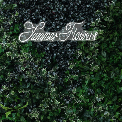 Summer Flower CB-351 8ft*8ft Cloth Back Artificial Flower Wall Roll up Fabric background
