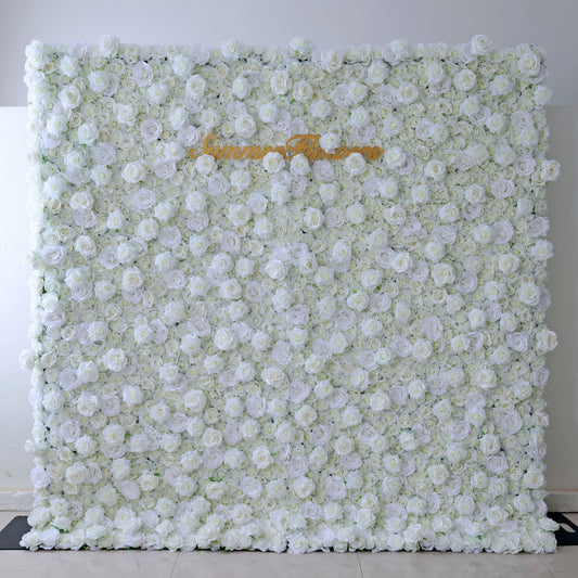 Summer Flower CB-361 8ft*8ft Cloth Back Artificial Flower Wall Roll up Fabric background