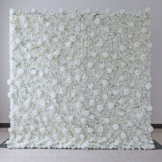Summer Flower CB-396 8ft*8ft Cloth Back Artificial Flower Wall Roll up Fabric background