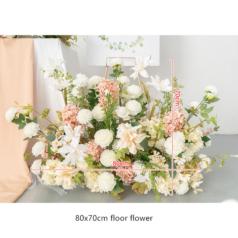 Champagne Wedding Floral Arrangement Table Centerpieces Decor A198 A7486
