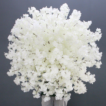 60/80/100cm White Cherry Blossom Rose Wedding Table Centerpiece Flower Ball A031 A7454